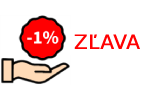 Při platbě předem získáte slevu 1%!